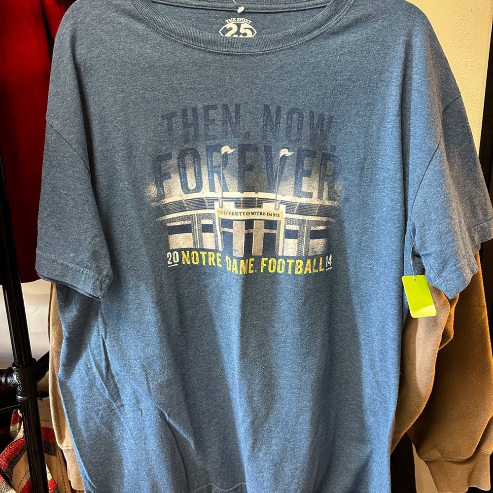 Notre Dame Blue Graphic T-Shirt